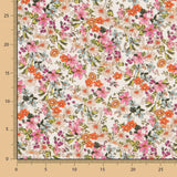 Viscose Flores Selvagens Ecru - Ribes y Casals