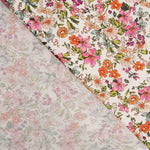 Viscose Flores Selvagens Ecru - Ribes y Casals