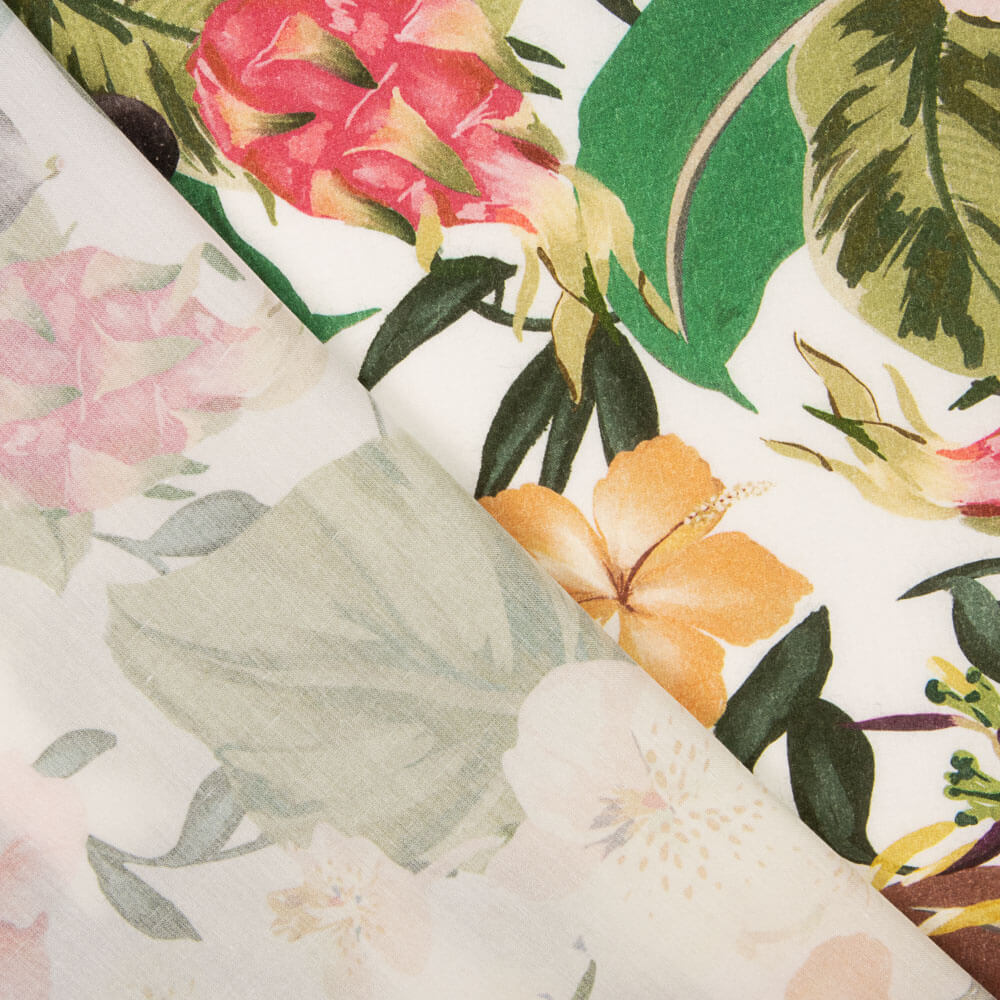 Viscose Flores Yvette - Ribes y Casals