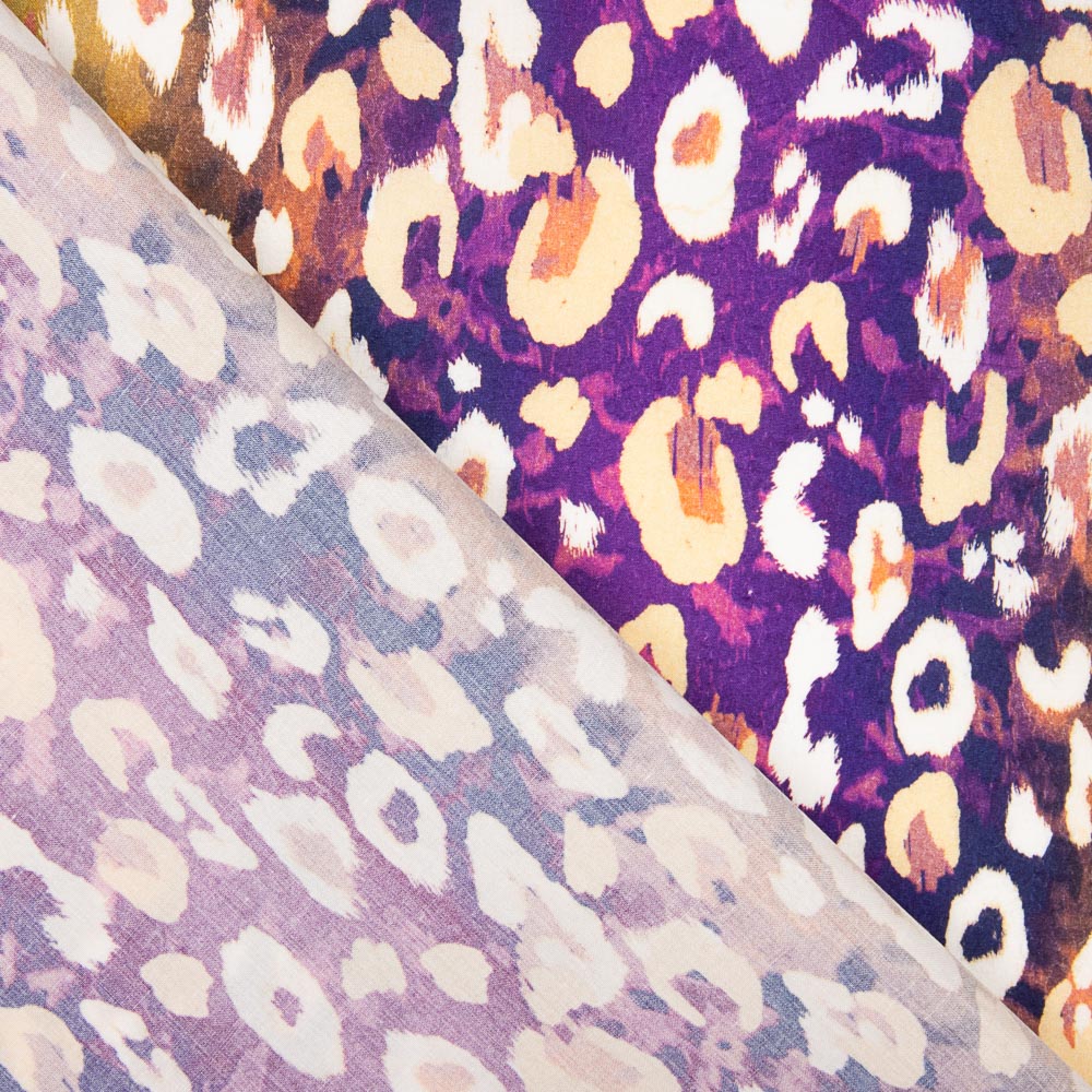 Viscose Grendel Violeta-Verde - Ribes y Casals