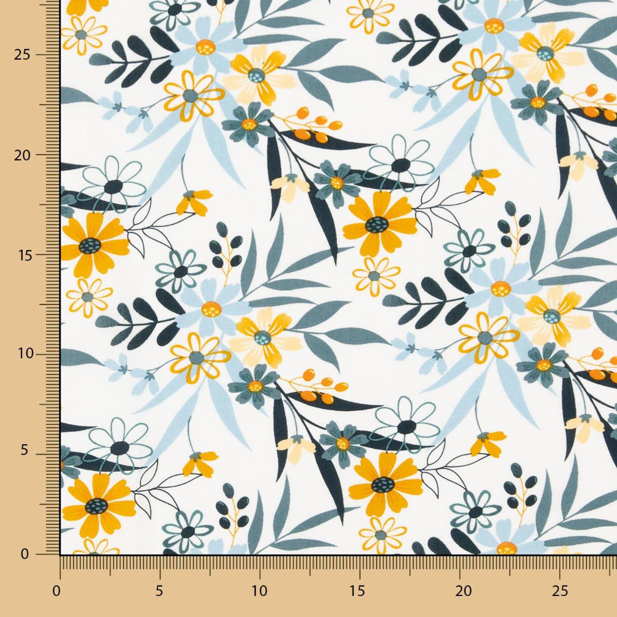 Viscose Jardim Branco - Ribes y Casals