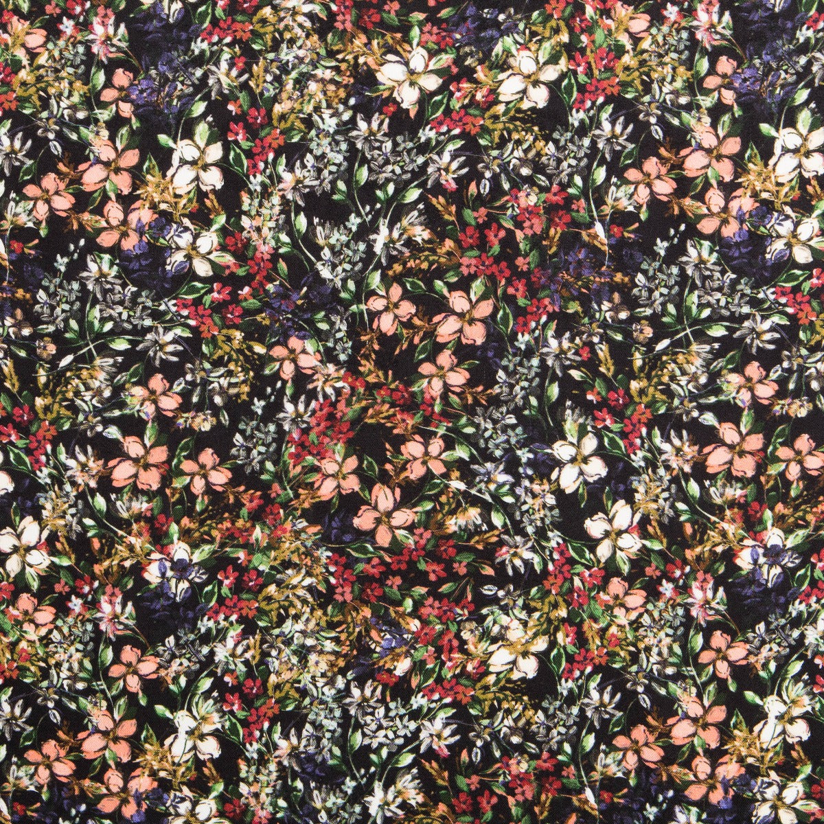 Viscose Jungle Preto - Ribes y Casals