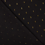 Viscose Lurex Preto - Ribes y Casals