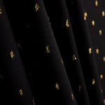 Viscose Lurex Preto - Ribes y Casals