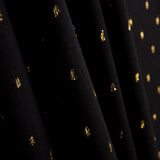 Viscose Lurex Preto - Ribes y Casals