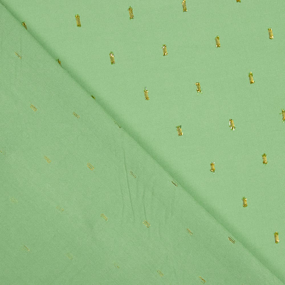 Viscose Lurex Verde Maçã - Ribes y Casals