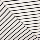 Malha Viscose Marinheiro Preta - Ribes y Casals