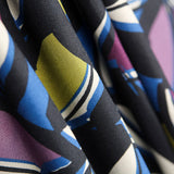 Viscose Maxi Flor Púrpura - Ribes y Casals