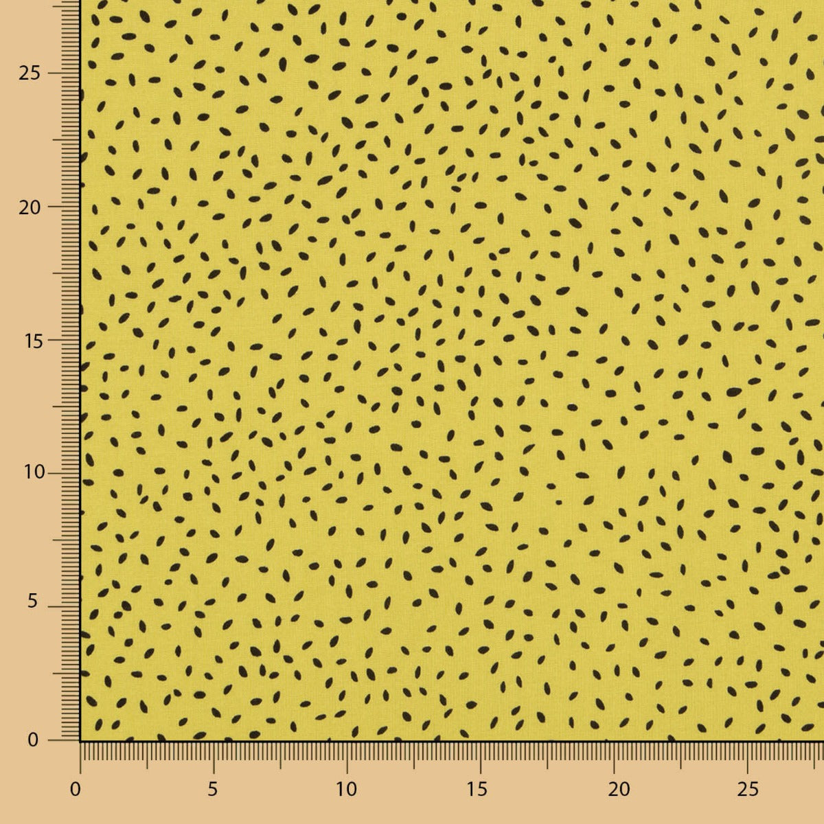 Viscose Salpicada Mostarda - Ribes y Casals