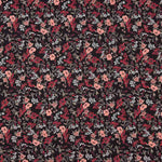Viscose Estampada Floral Preto - Ribes y Casals