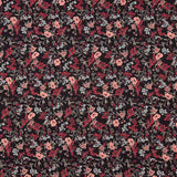 Viscose Estampada Floral Preto - Ribes y Casals