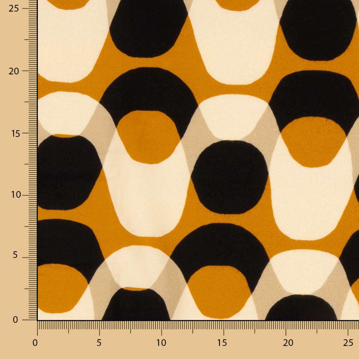 Viscose Ondas Vintage - Ribes y Casals