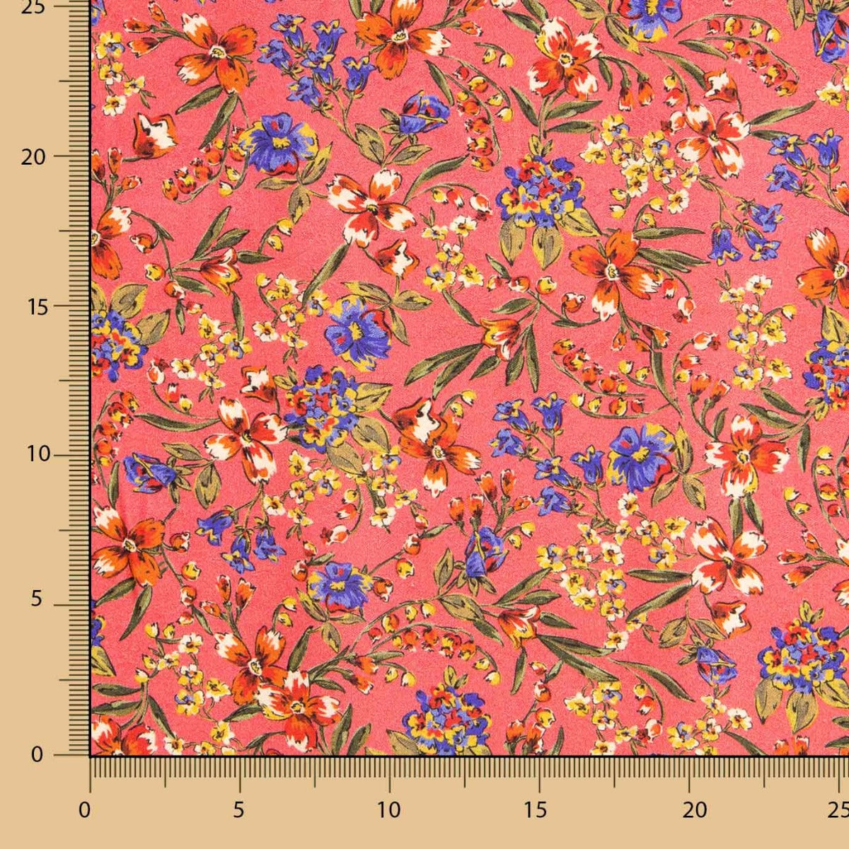 Viscose Prado Morango - Ribes y Casals