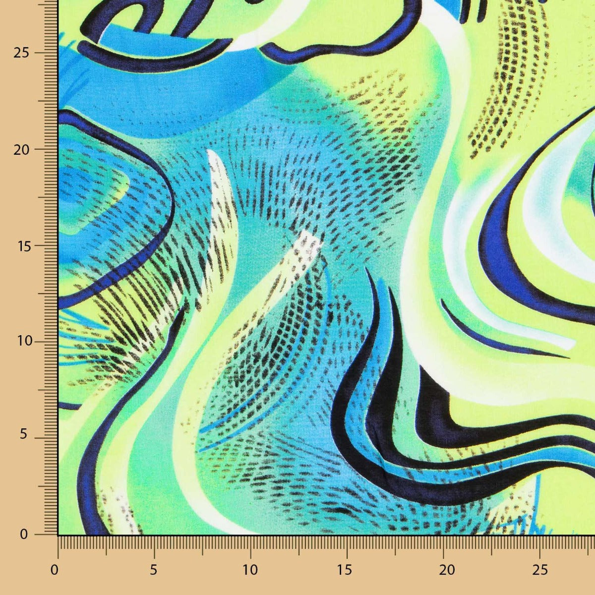 Viscose Fantasia Lima - Ribes y Casals