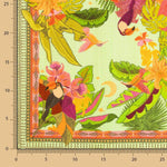 Viscosa Recuadro Tropical Verde - Ribes y Casals