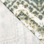 Viscose Estampada Tye-Dye Verde - Ribes y Casals