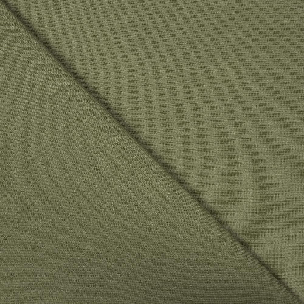 Viscose Lisa Verde Militar - Ribes y Casals