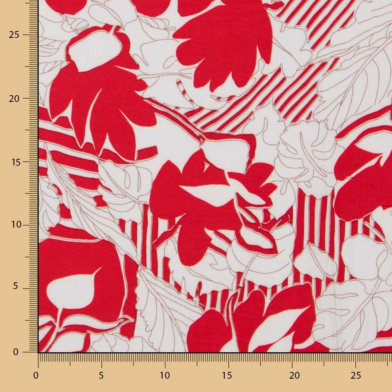 Viscose Bávaro Vermelho - Ribes y Casals