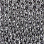 Viscose Faixas Florais Preta - Ribes y Casals