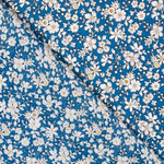 Viscose Floral Petróleo - Ribes y Casals