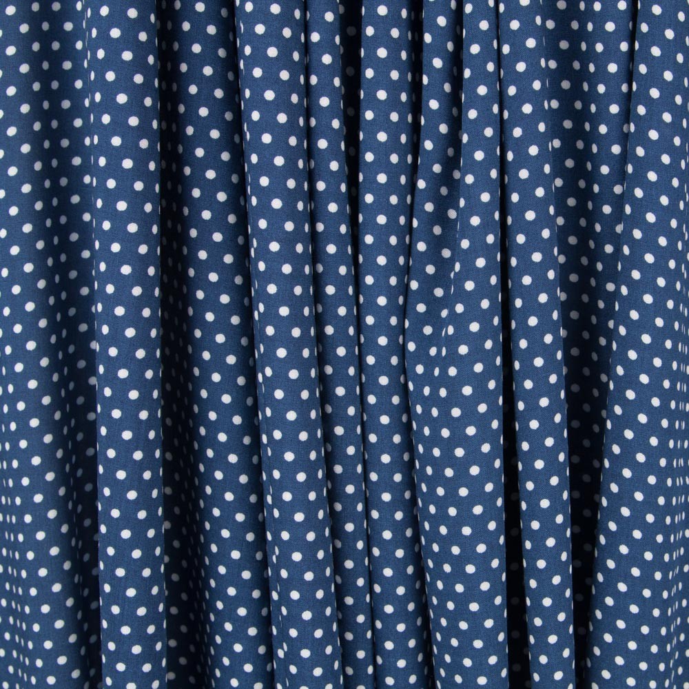 Viscose Pontos Azul - Ribes y Casals