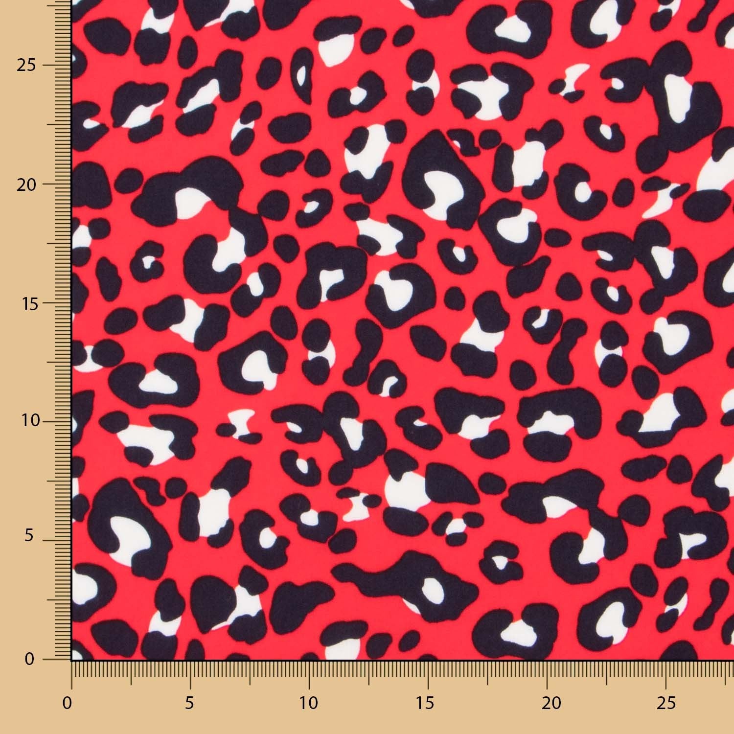 Viscose Sauvage Vermelho - Ribes y Casals