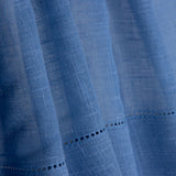 Retal Visillo Vainica Azul 75x280 cm - Ribes y Casals