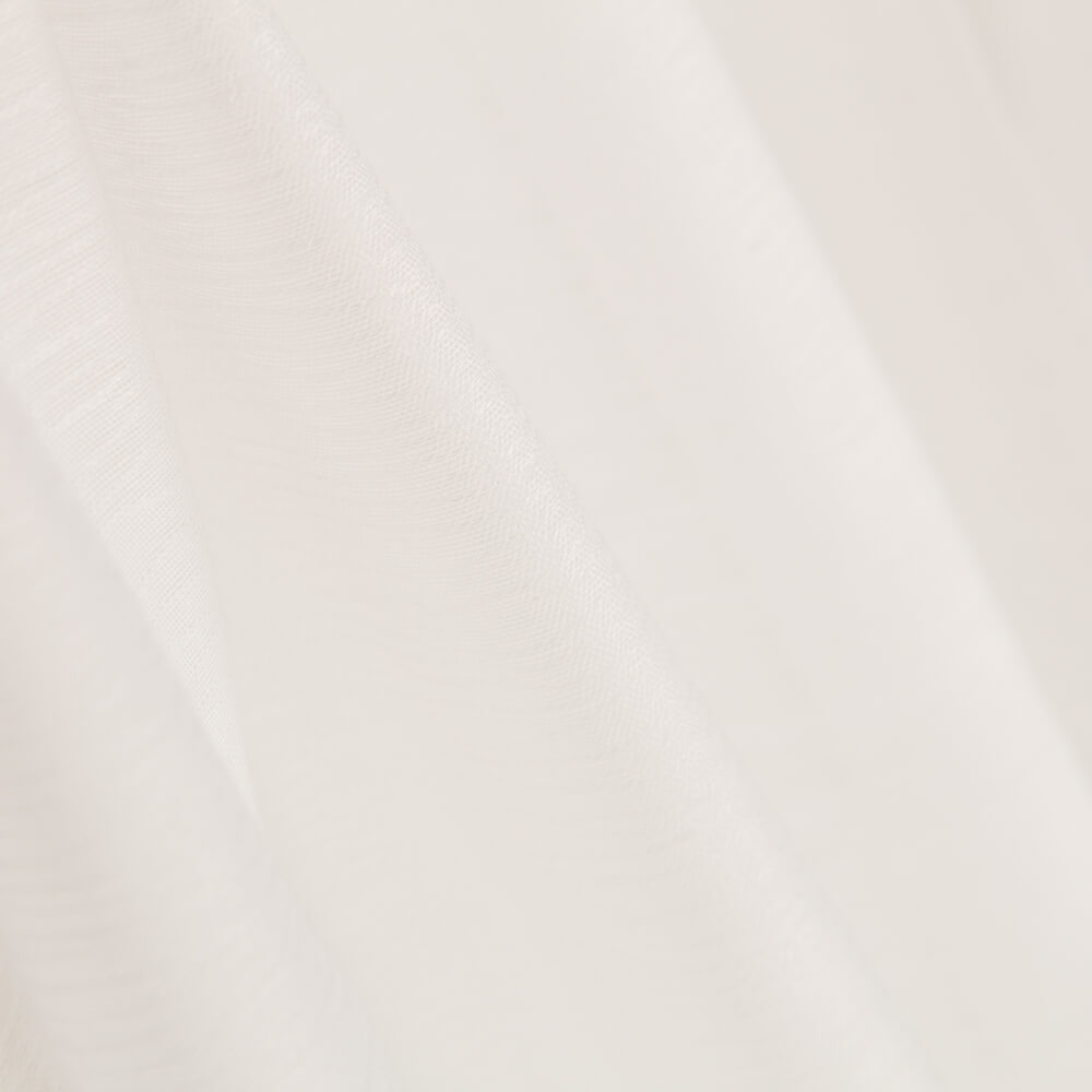 Tecido de Cortina Bambula Poliéster Ecru - Ribes y Casals