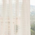 Visillo Bayadera Vainica Blanco Natural - Ribes y Casals