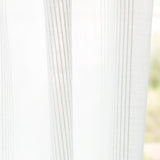 Tecido para Cortina Linho Multi-Riscas Branco - Ribes y Casals