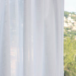 Visillo Blanco Imitación Lino - Ribes y Casals