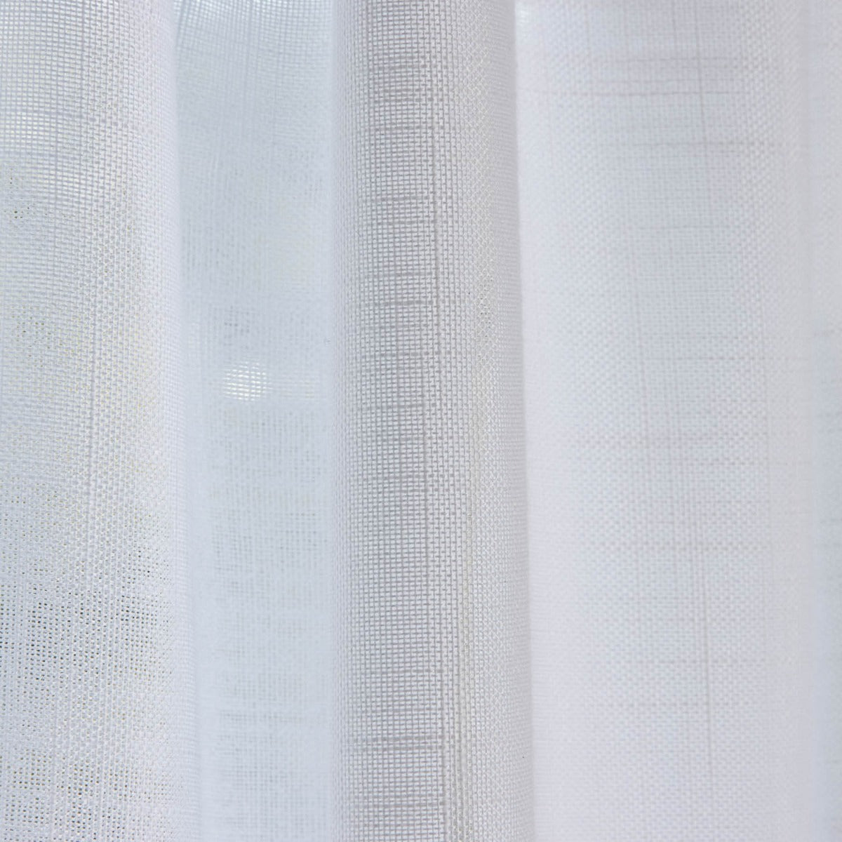 Visillo Blanco Imitación Lino - Ribes y Casals