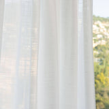 Visillo Blanco Natural Imitación Lino - Ribes y Casals