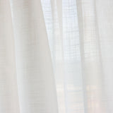 Visillo Blanco Natural Imitación Lino - Ribes y Casals