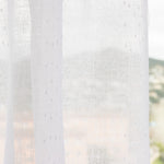 Cortina Branca Plumeti Chuva - Ribes y Casals