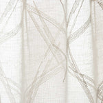 Visillo Bordado Trazos Topo - Ribes y Casals