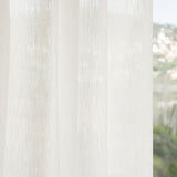 Visillo Crep Rústico Tupido Beige - Ribes y Casals