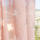 Cortina Devoré Estrelas Rosa - Ribes y Casals