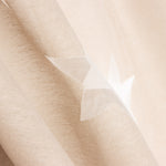 Cortina Devoré Estrelas Bege - Ribes y Casals