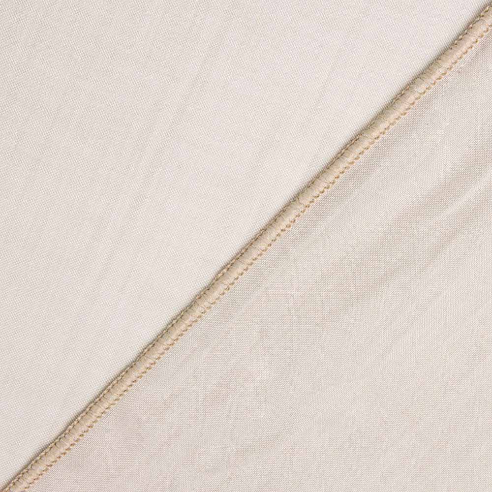 Cortina De Rede Básica Lisa Bege - Ribes y Casals