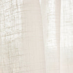 Cortina Lisa Eco Branco Natural - Ribes y Casals