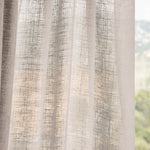 Cortina Lisa Eco Cinza Claro - Ribes y Casals