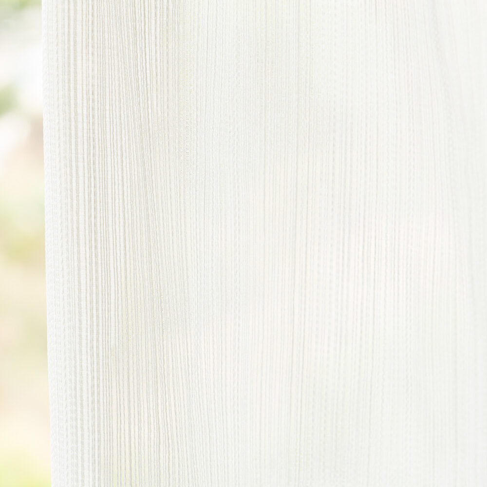 Tecido de Cortina Listrada Jacquard Natural - Ribes y Casals