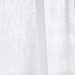 Visillo Crep Rústico Tupido Blanco - Ribes y Casals