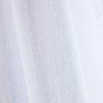 Visillo Crep Rústico Tupido Blanco - Ribes y Casals