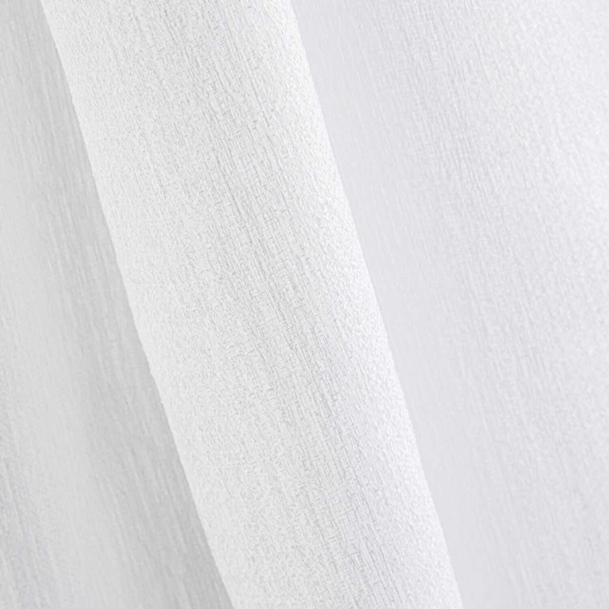 Visillo Crep Rústico Tupido Blanco Natural - Ribes y Casals