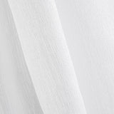 Visillo Crep Rústico Tupido Blanco Natural - Ribes y Casals