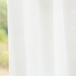 Tecido para Cortinas Chumbo Calabria Branco - Ribes y Casals