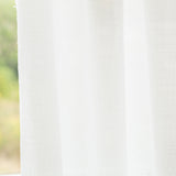 Tecido para Cortinas Chumbo Calabria Branco - Ribes y Casals