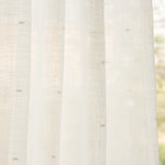 Cortina Plumeti Branco Natural - Ribes y Casals